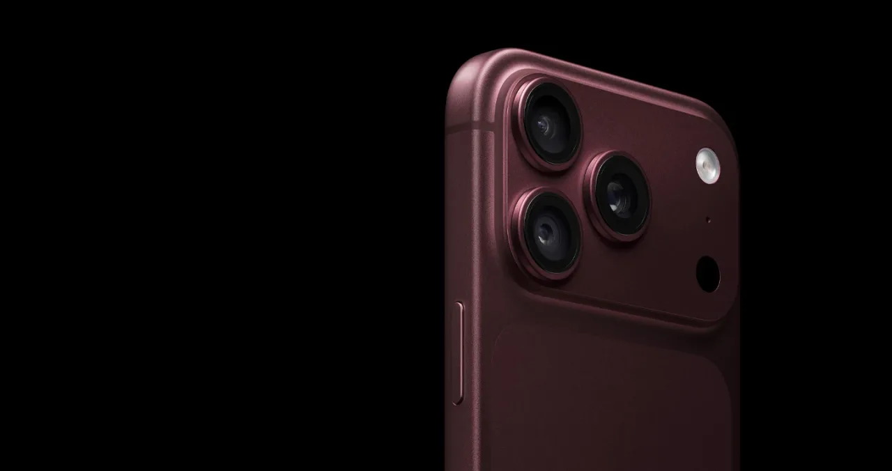 Thiết kế iPhone 18 Pro màu Đỏ Burgundy